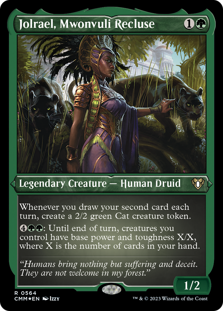 Jolrael, Mwonvuli Recluse (Foil Etched) [Commander Masters]-1