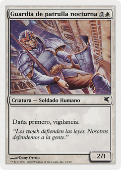 Nightguard Patrol (Spanish) - "Guardia de patrulla nocturna" (PSAL-G18) - Salvat 2005-1