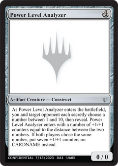 Power Level Analyzer (UNK-UA05C) - Unknown Event-1