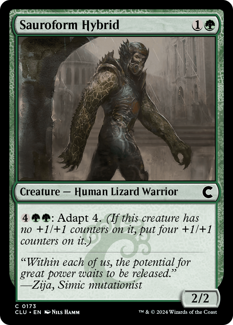Sauroform Hybrid [Ravnica: Clue Edition]-1