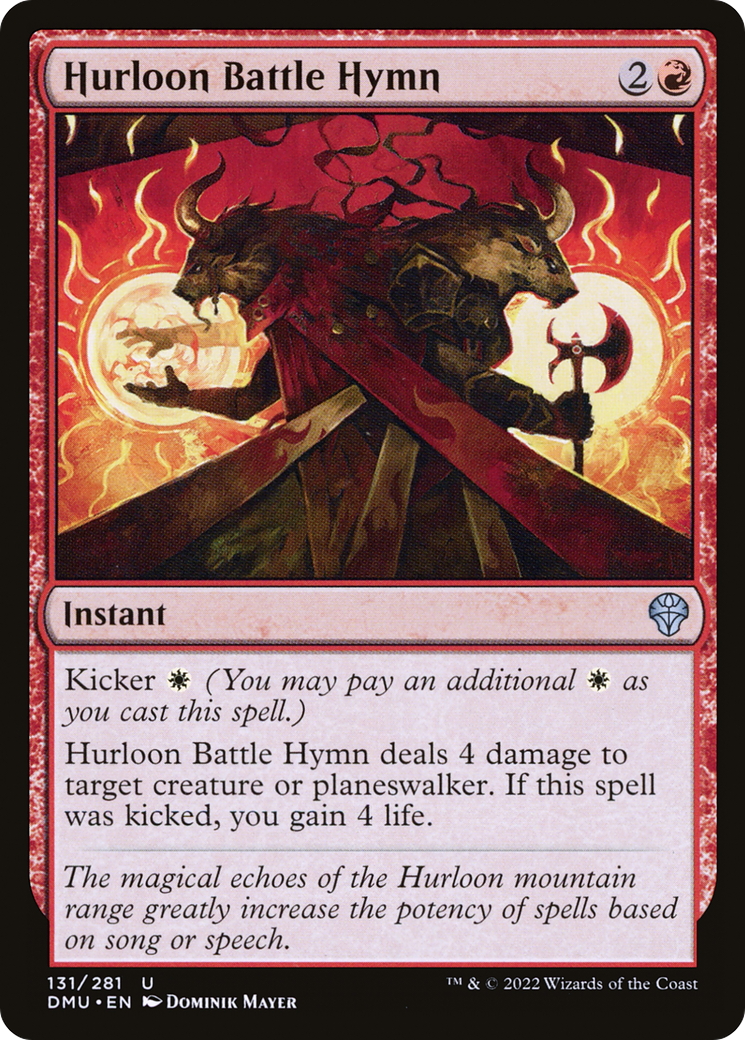 Hurloon Battle Hymn [Dominaria United]-1