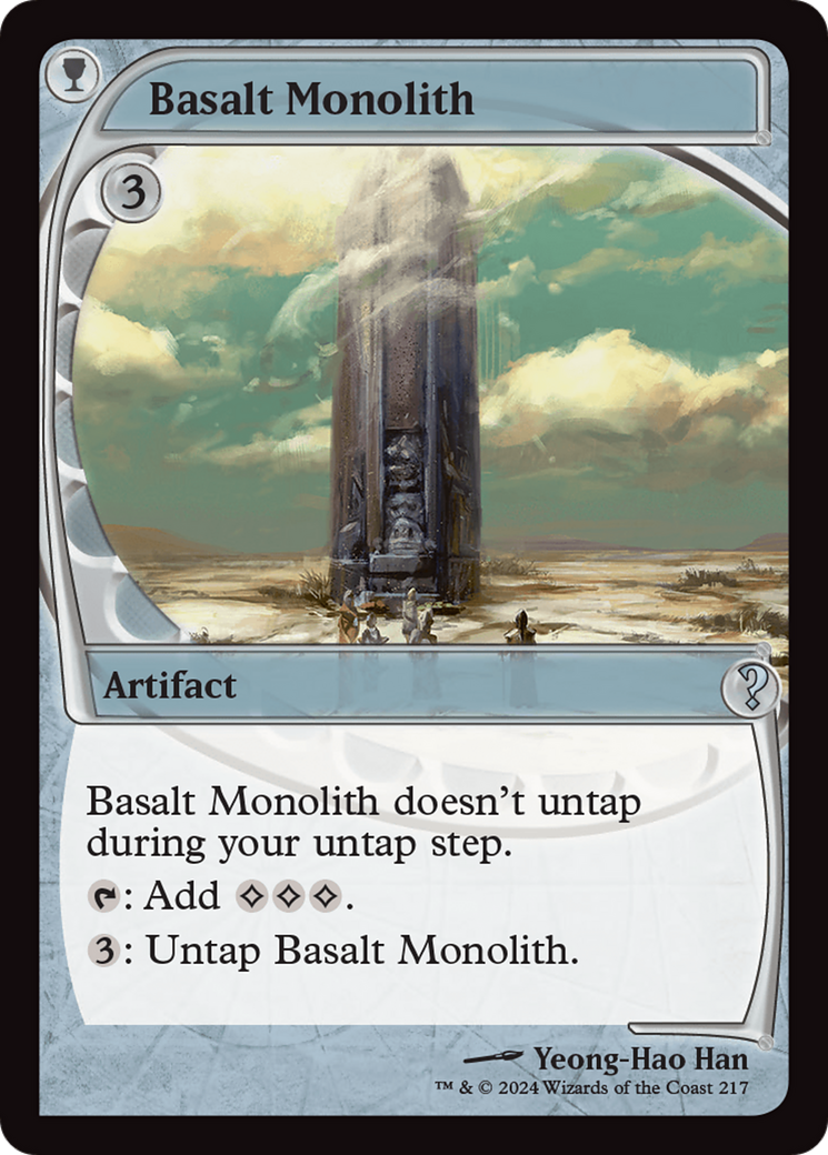 Basalt Monolith (Future Sight) [Mystery Booster 2]-1