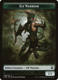 Elf Warrior Token (CMR-008) - Commander Legends Tokens Foil-1