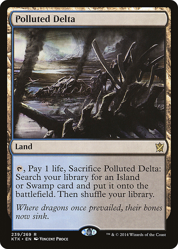 Polluted Delta [Khans of Tarkir]-1
