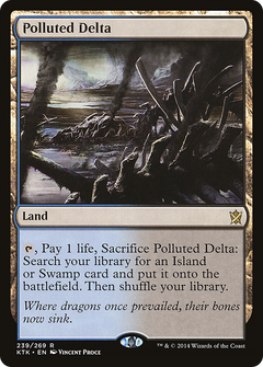 Polluted Delta [Khans of Tarkir]-1