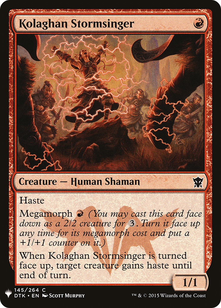 Kolaghan Stormsinger [Mystery Booster]-1