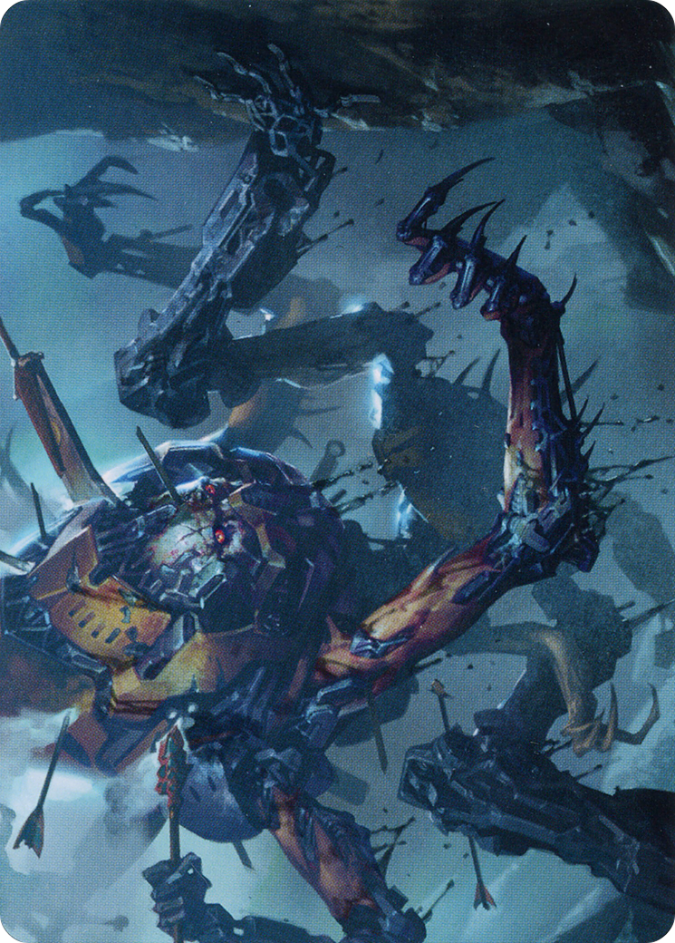 Scrapwork Rager // Scrapwork Rager (ABRO-018) - The Brothers' War Art Series (Borderless) Foil-1