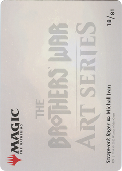 Scrapwork Rager // Scrapwork Rager (ABRO-018) - The Brothers' War Art Series (Borderless)-2