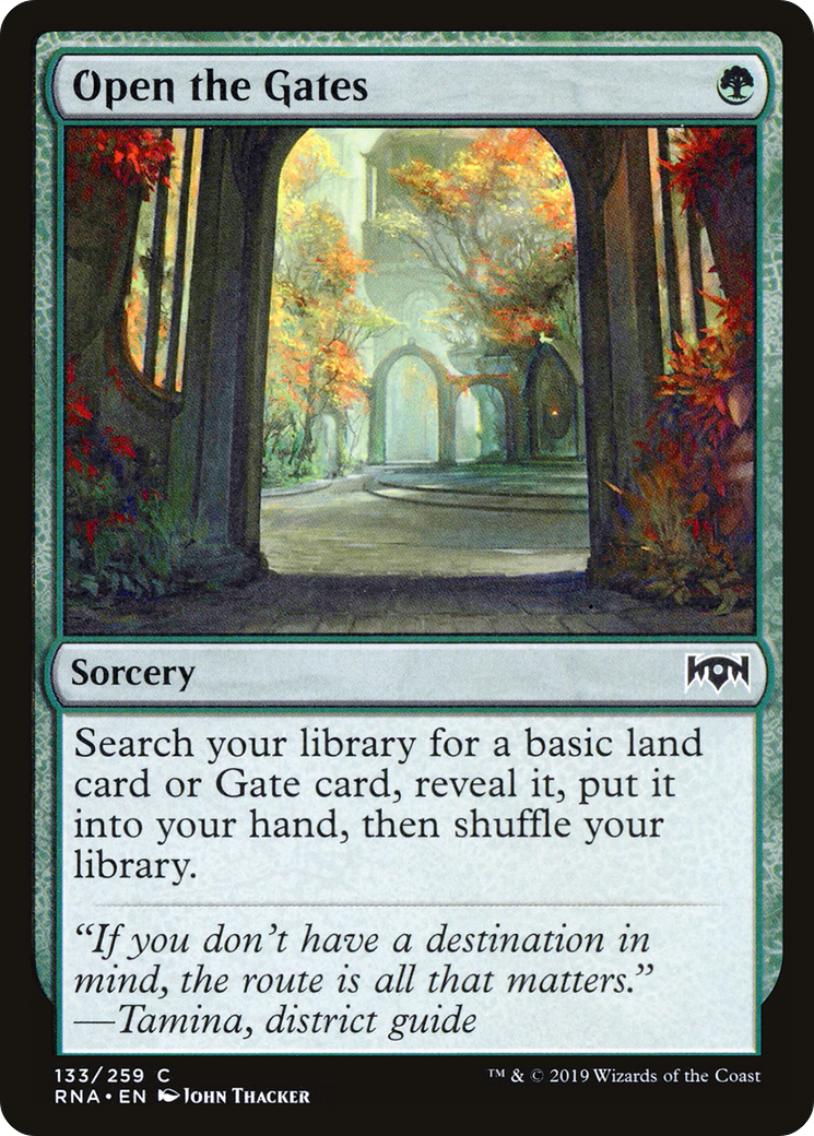 Open the Gates [Ravnica Allegiance]-1