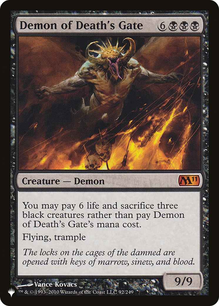 Demon of Death's Gate [The List]-1