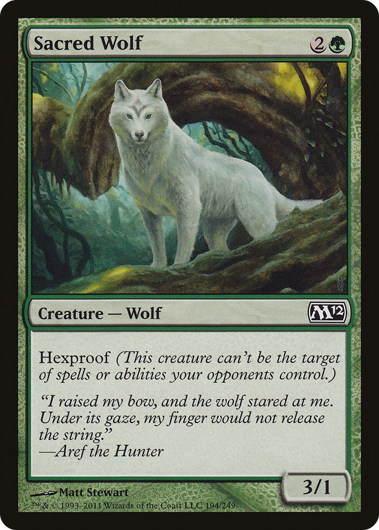 Sacred Wolf [Magic 2012]-1
