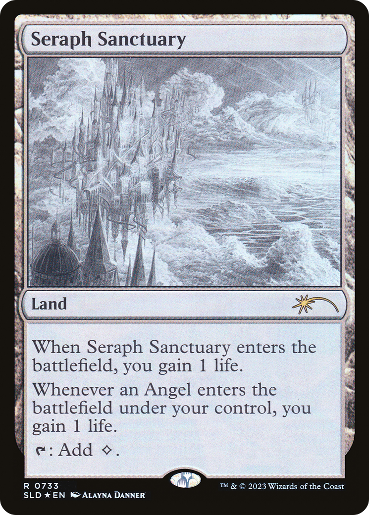 Seraph Sanctuary (Sketch) [Secret Lair Drop Promos]-1