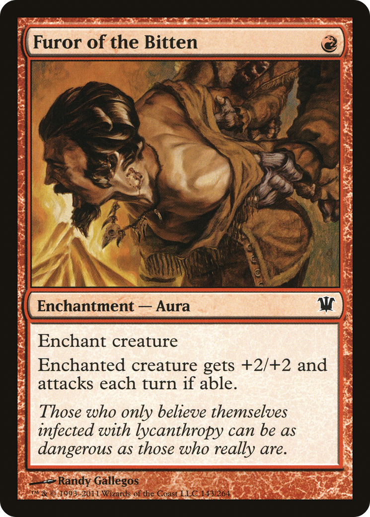 Furor of the Bitten [Innistrad]-1