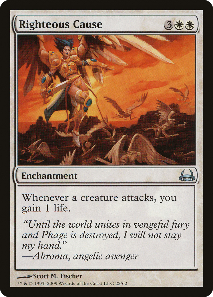 Righteous Cause [Duel Decks: Divine vs. Demonic]-1