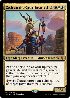 Zedruu the Greathearted (PZ1-119) - Legendary Cube Prize Pack Foil-1