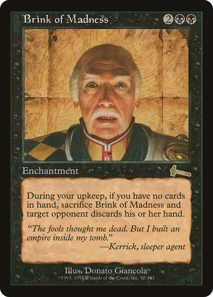 Brink of Madness [Urza's Legacy]-1