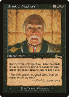 Brink of Madness [Urza's Legacy]-1
