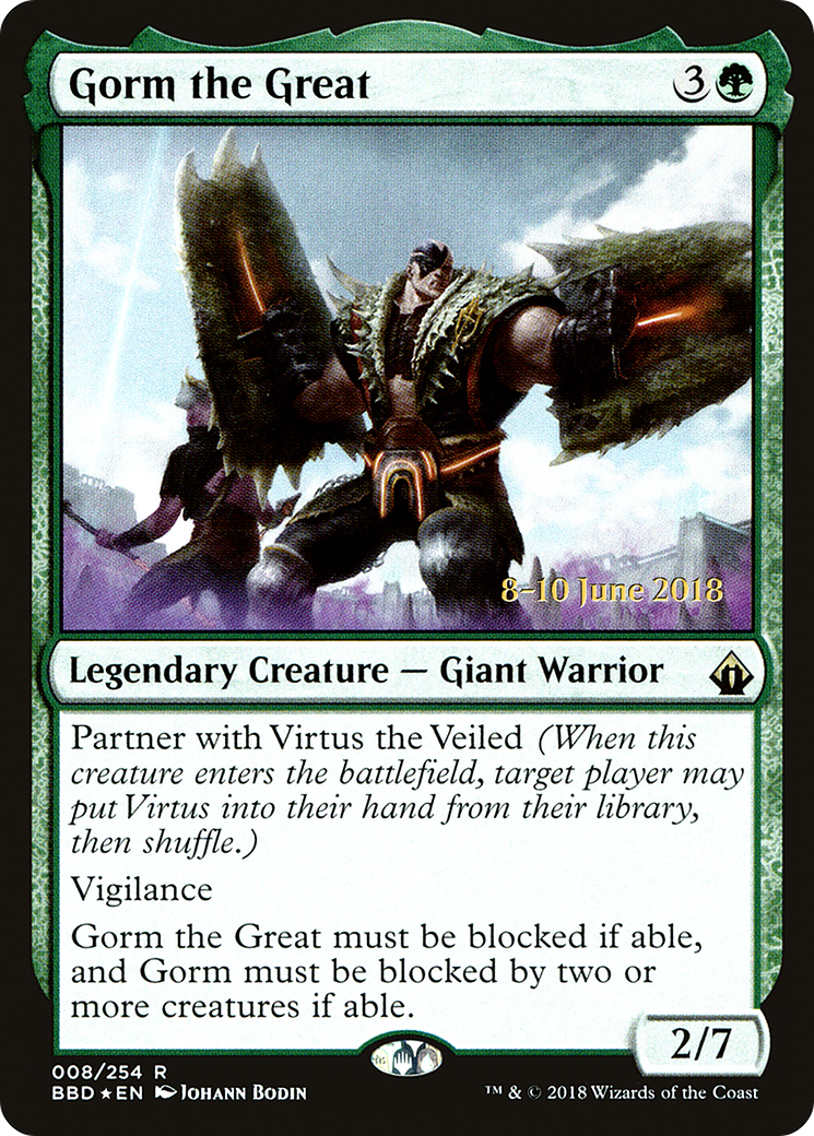 Gorm the Great [Battlebond Prerelease Promos]-1