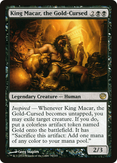 King Macar, the Gold-Cursed [Journey into Nyx]-1