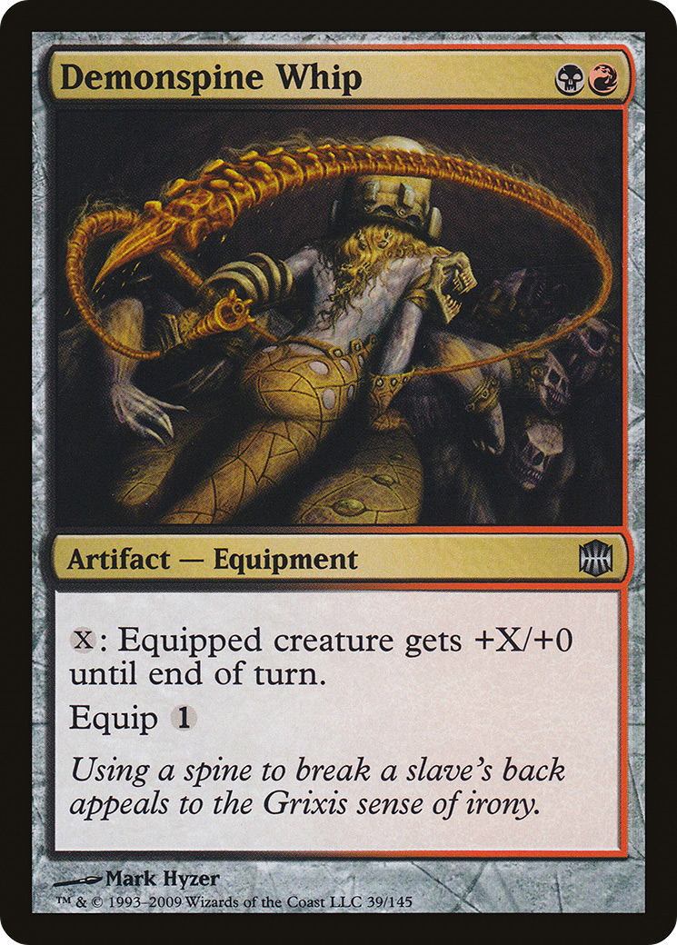 Demonspine Whip [Alara Reborn]-1