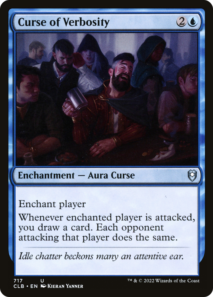 Curse of Verbosity [Commander Legends: Battle for Baldur's Gate]-1