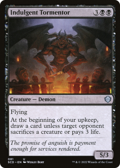 Indulgent Tormentor [Starter Commander Decks]-1
