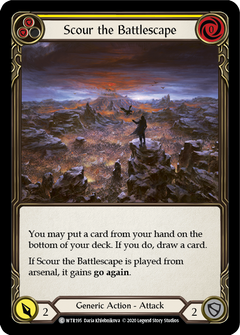 Scour the Battlescape (Yellow) [U-WTR195] (Welcome to Rathe Unlimited)  Unlimited Normal-2