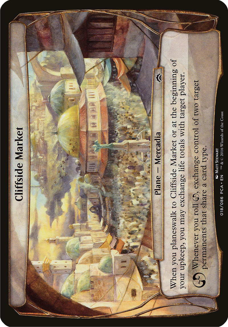 Cliffside Market (Planes) [Planechase Anthology Planes]-1