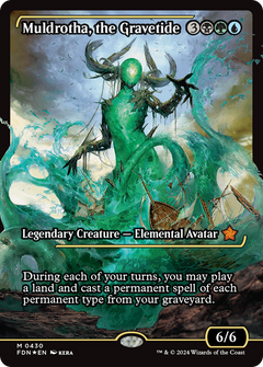 Muldrotha, the Gravetide (Showcase) (Japanese) [Foundations]-1