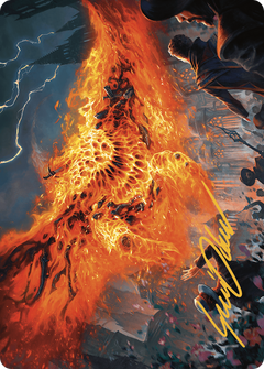 Havoc Eater // Havoc Eater (AMKM-048) - Murders at Karlov Manor Art Series (Borderless) Foil-3