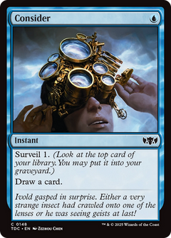 Consider [Tarkir: Dragonstorm Commander]-1