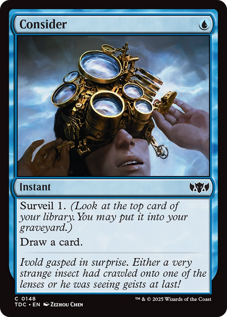 Consider [Tarkir: Dragonstorm Commander]-1