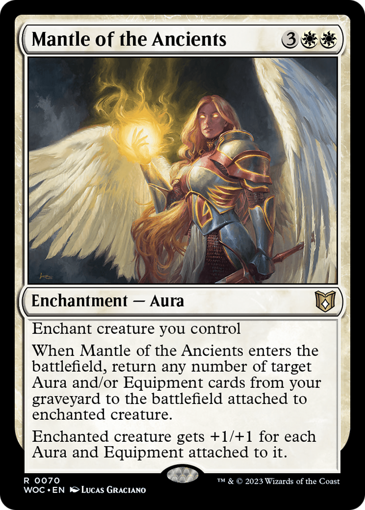 Mantle of the Ancients [Wilds of Eldraine Commander]-1