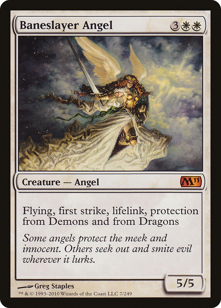 Baneslayer Angel [Magic 2011]-1