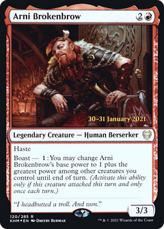 Arni Brokenbrow [Kaldheim Prerelease Promos]-1