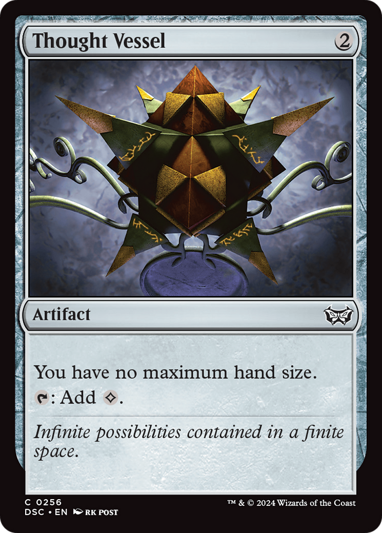 Thought Vessel [Duskmourn: House of Horror Commander]-1