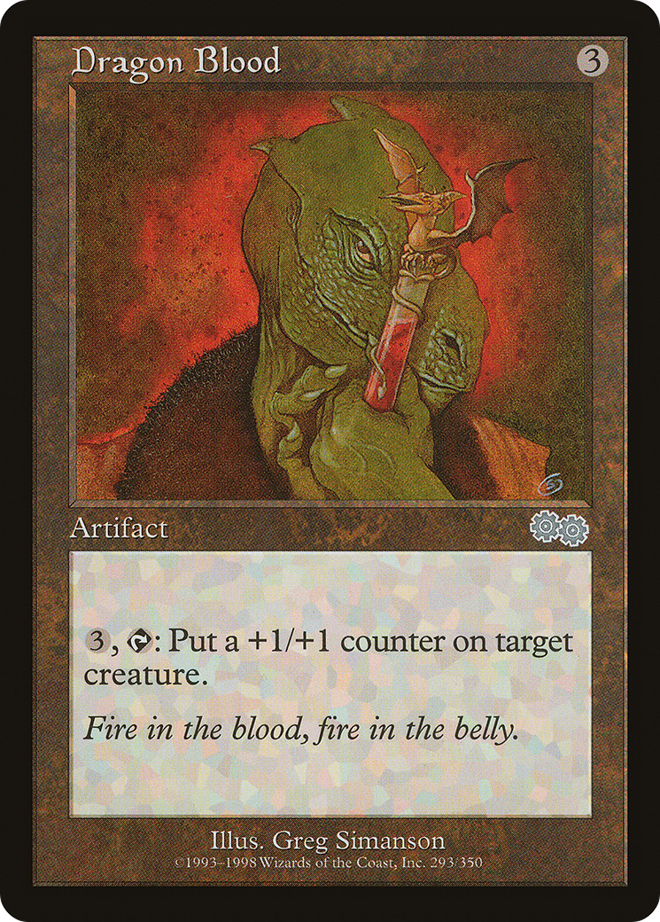 Dragon Blood [Urza's Saga]-1