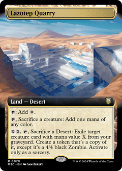 Lazotep Quarry (Extended Art) [Modern Horizons 3 Commander]-1