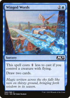 Winged Words (M20-080) - Core Set 2020-1