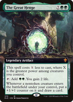The Great Henge (Extended Art) [Throne of Eldraine]-1