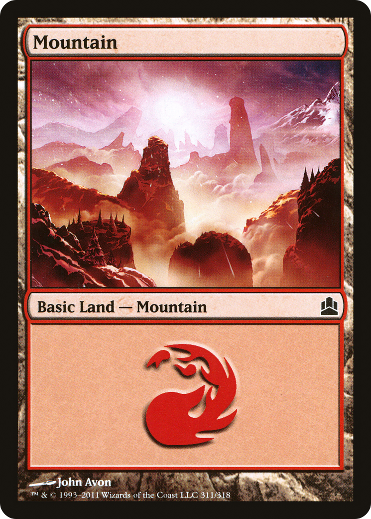 Mountain (311) [Commander 2011]-1