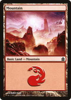 Mountain (311) [Commander 2011]-1