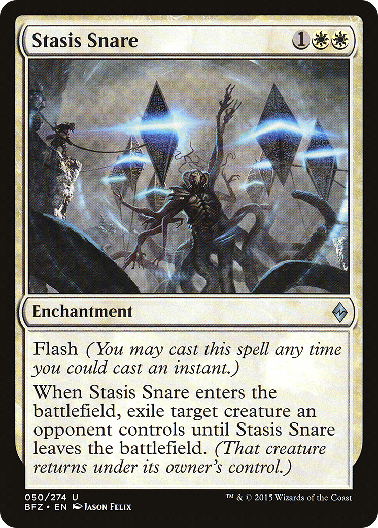 Stasis Snare [Battle for Zendikar]-1