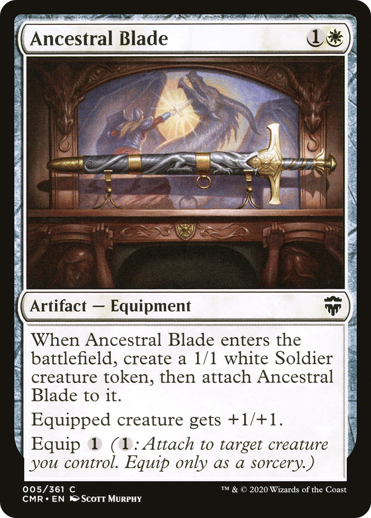 Ancestral Blade [Commander Legends]-1