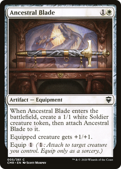 Ancestral Blade [Commander Legends]-1
