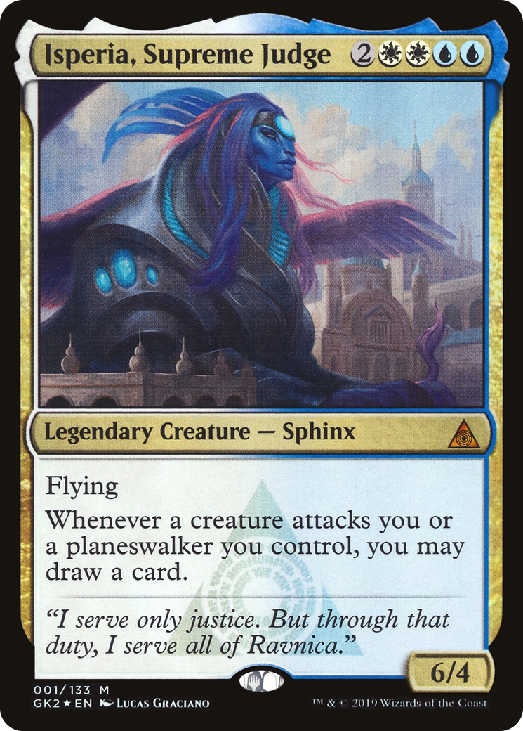 Isperia, Supreme Judge [Ravnica Allegiance Guild Kit]-1