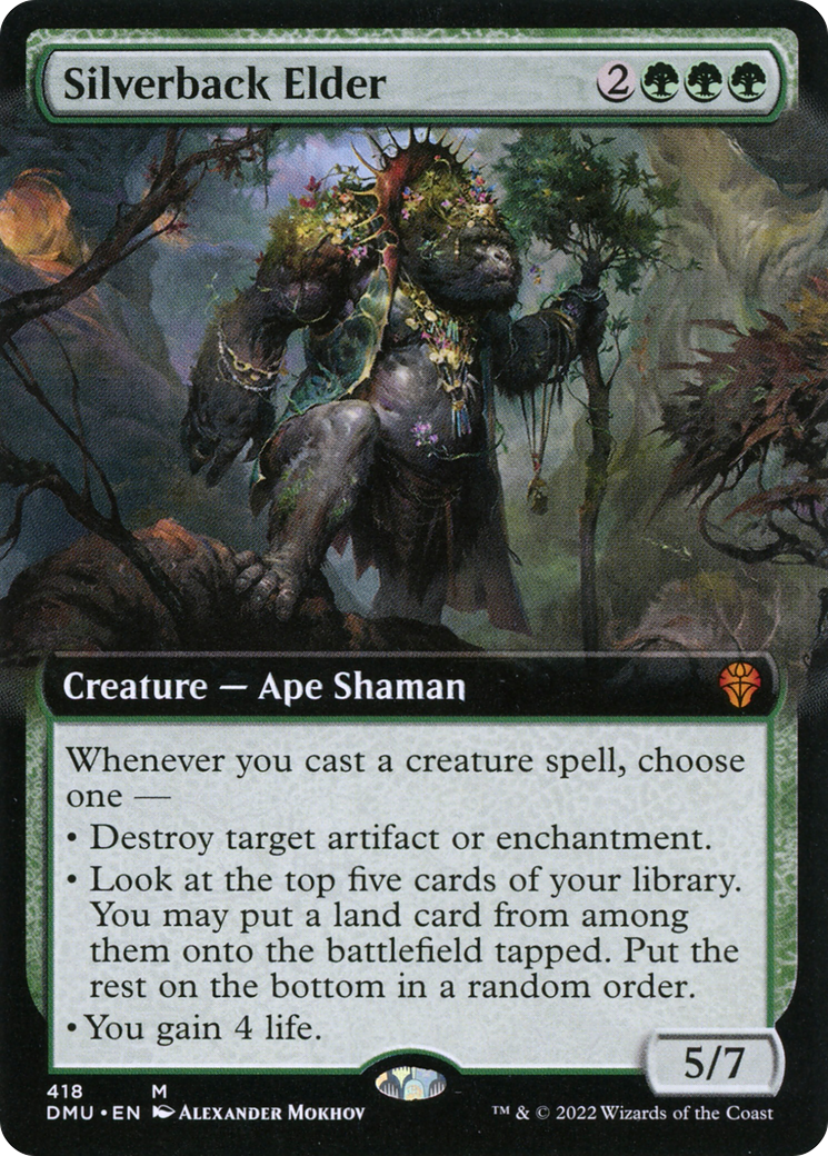 Silverback Elder (Extended Art) [Dominaria United]-1