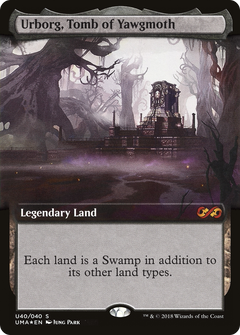 Urborg, Tomb of Yawgmoth (UMA:BT-U40) - Ultimate Box Topper: (Extended Art) Foil-1