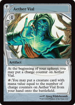 Aether Vial (Future Sight) [Mystery Booster 2]-1