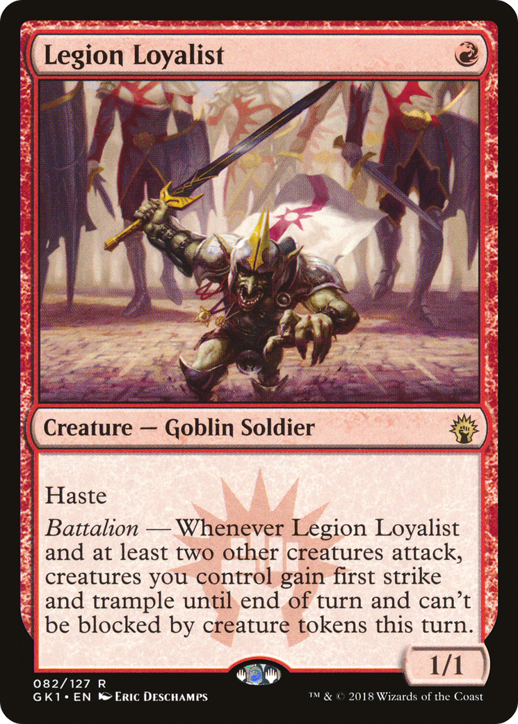 Legion Loyalist [Guilds of Ravnica Guild Kit]-1